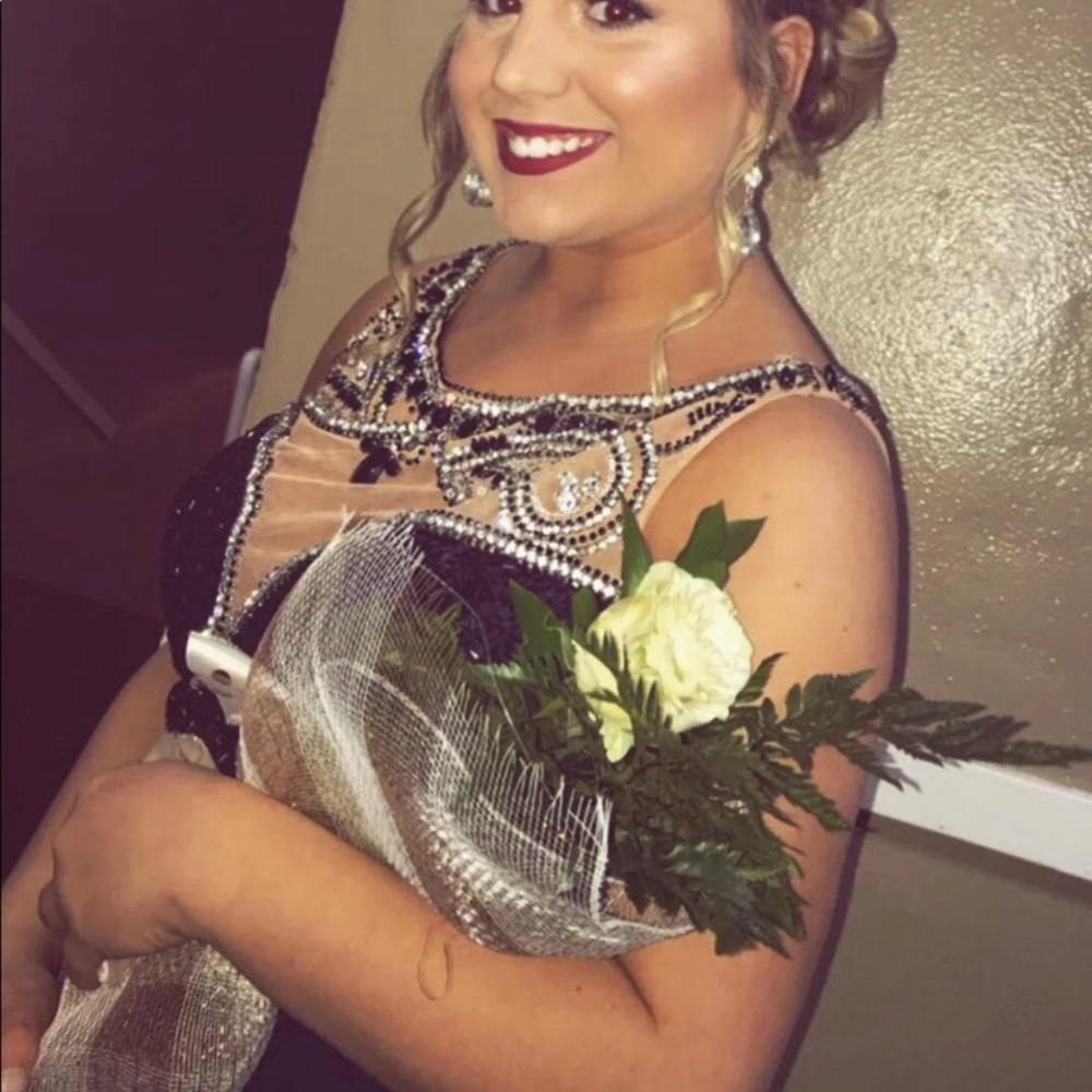 Black Sherri Hill Ball Gown